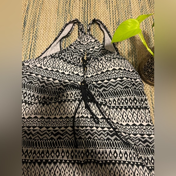 Sexy Boho One Piece Swim Suit - Picture 3 of 4